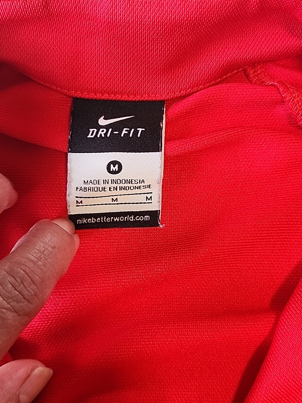 Nike Team USA Soccer Red Full Zip Women Jacket, Size M - Picture 6 of 11